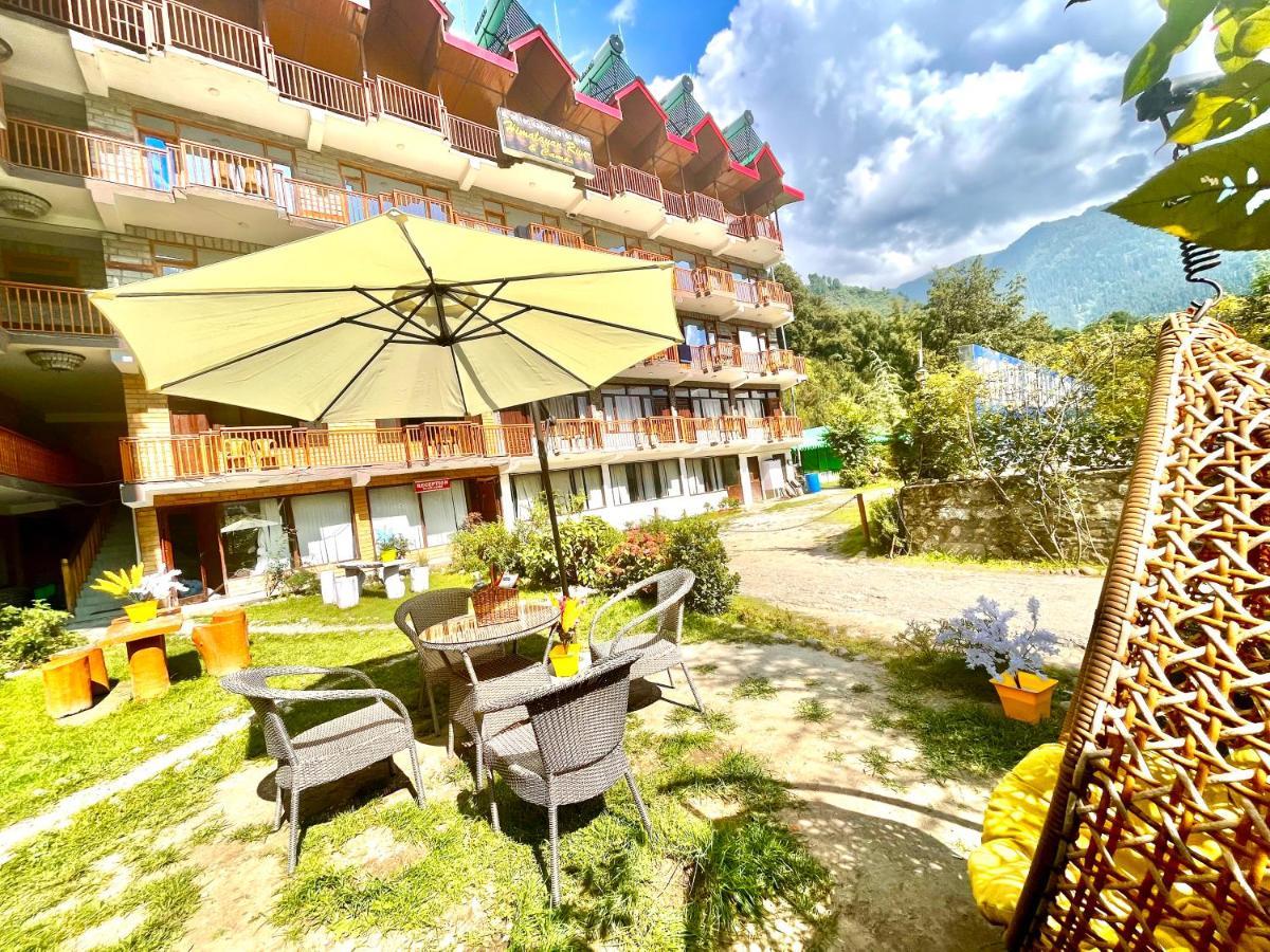 Hotel Himalayan River- Riverside Hotel Manāli Exterior foto