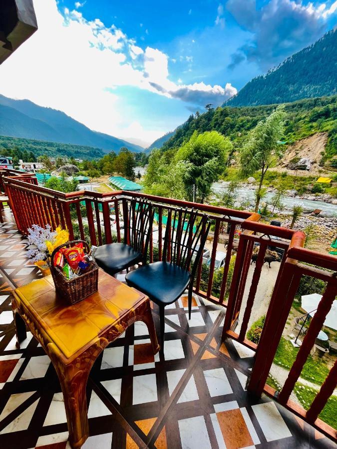 Hotel Himalayan River- Riverside Hotel Manāli Exterior foto